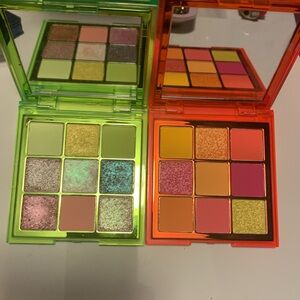 2 huda neon obsessions beauty palettes